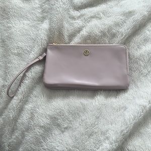 Lululemon wallet with strap light pink